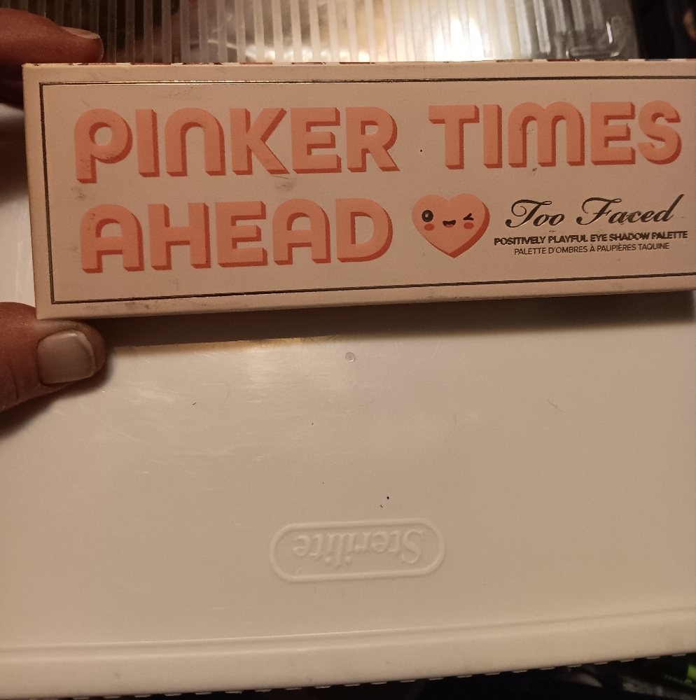 Too Faced Pinker Times Ahead Eyeshadow Palette.